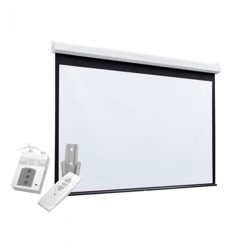 150" Electric Projector Screen Matte White With Remote Control 4:3 (305cm x 229cm)