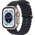 Apple Watch Ultra 49mm Smart Watch | Rugged Titanium Case | Midnight Ocean Band | Precision GPS | Action Button | Extra-Long Battery | Brighter Retina Display - Image 3