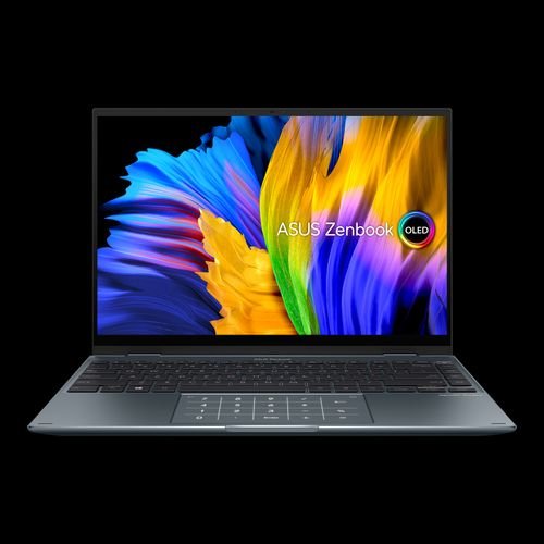 Asus ZenBook Flip 14 OLED UP5401 12th Gen Intel Core i7 | 16GB RAM | 512GB SSD | 14" OLED TouchScreen Convertible Laptop with Stylus | Intel Iris Xe | Keyboard Backlit | Windows 11 Home | 1 Year Warranty