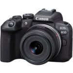 Canon EOS R10 Mirrorless Camera RF-S 18-45mm f/4.5-6.3 IS STM Lens | 24.2MP APS-C Sensor | Dual Pixel CMOS AF II | Vari-Angle Touchscreen LCD | 4K Video - Image 2