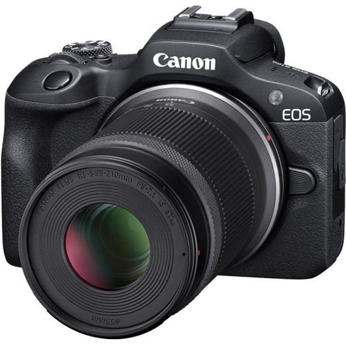 Canon EOS R100 Mirrorless Camera with 18-45mm & 55-210mm Lenses Kit | 24.1MP APS-C CMOS | 4K Video | Dual Lens Bundle | Wi-Fi & Bluetooth