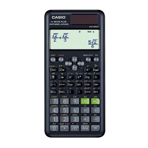 Casio FX-991ES PLUS Scientific Calculator 2nd Edition | Advanced Engineering & Math Functions | Natural Textbook Display | Solar & Battery Powered