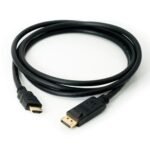 DisplayPort to HDMI 1.8m Cable | 4K UHD Video Output | High-Performance Display Cable | Plug & Play Adapter