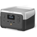 EcoFlow RIVER 2 Portable Power Station 256Wh LiFePO4 Battery 300W | Mobile Clean Energy | Fast Recharge | Lightweight Design | Off-Grid & Emergency Power