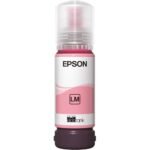 Epson 108 EcoTank Pigment Light Magenta Ink Bottle | High-Yield Refill | Genuine ET Series Compatible | Fade & Water Resistant