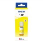 Epson 112 EcoTank Pigment Yellow Ink Bottle | High Yield | Professional Printing Quality | Genuine Epson Consumable