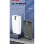 Great Wall PS23 Power Bank 22.5W Three Lines 20000 mAh | Ultra-Fast Charging | Built-in Cables | High-Capacity Portable Charger Kenya - Image 4