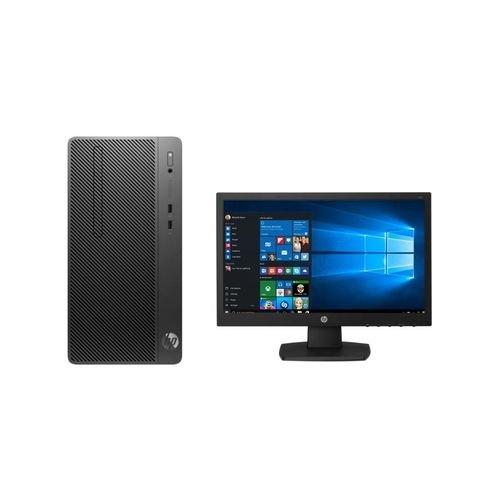 HP 290 G4 MT Duo Core Desktop PC | 4GB RAM | 1TB HDD | Intel UHD Graphics | 18.5" Monitor | Free DOS | 1 Year Warranty