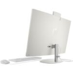 HP All-in-One 24-cr0123nh PC | Intel Core i5 1335U | 8GB DDR4 RAM | 512GB SSD | 23.8-inch FHD Display | HP 125 Wired Keyboard & Mouse | FreeDOS - Image 3