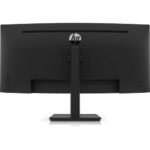 HP P34hc G4 34" WQHD USB-C Curved Monitor | Immersive Ultra-Wide Display | All-in-One Connectivity | Ergonomic Design | Business & Productivity Focused - Image 2