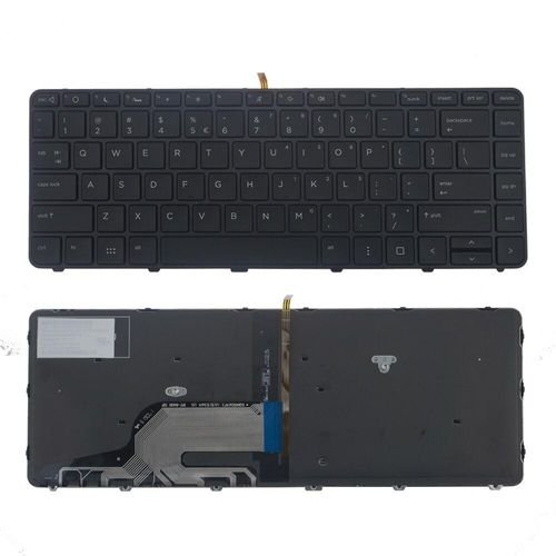 HP ProBook 430 G3 G4, 440 G3 G4 US Backlit Keyboard Replacement | Genuine US Layout | Backlit for Professional Productivity | Compatible Spare Part