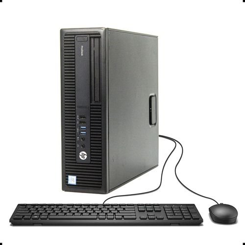 HP ProDesk 600 G2 SFF Desktop | 6th Gen Intel Core i5 | 8GB DDR4 RAM | 256GB SSD | CPU Only + Keyboard & Mouse