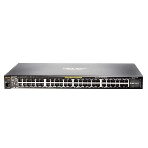 HPE Aruba 2530 48G PoE+ Switch | 48 Port Gigabit Ethernet | 4 SFP Slots | Layer 2 Managed | Rack Mountable | J9772A