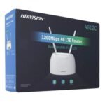Hikvision DS-3WR4G12C 1200Mbps 4G LTE CAT4 Dual Band Wireless Router | High-Speed Internet Access | Secure Dual-Band Wi-Fi | Plug-and-Play 4G Solution - Image 3
