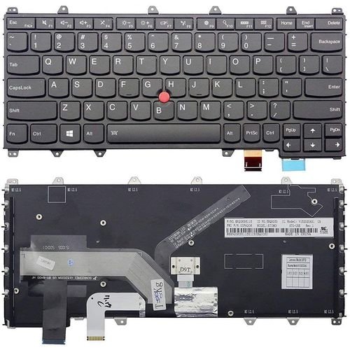 Lenovo Yoga 370 Light Backlight Keyboard Replacement US Layout | Genuine Laptop Keyboard | Backlit Keys | US English Layout