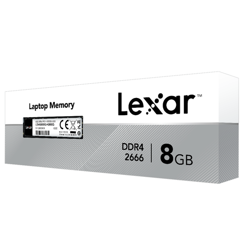 Lexar 8GB DDR4-3200 SODIMM Laptop Memory | High-Performance RAM Upgrade | Reliable & Energy Efficient | Plug-and-Play for Laptops