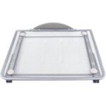 Light Pad Metal Stand Mesh-Ventilated Laptop Stand | Ergonomic & Adjustable | Portable Aluminum Cooling Stand | Anti-Slip | Wide Compatibility