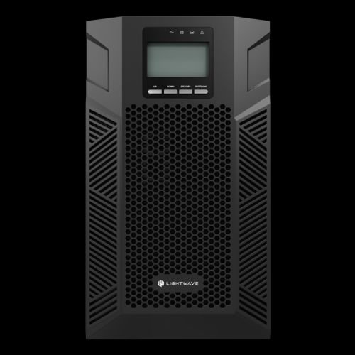 Light Wave LW OUPS 3KVA Online UPS 3000VA | Double Conversion | Pure Sine Wave | High-Frequency Online UPS
