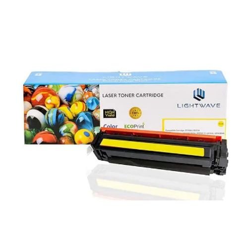 Lightwave Laser Toner Cartridge LW-H-CF412A/410A Yellow | High-Yield Compatible Toner | Crisp Color Printing | Reliable Performance