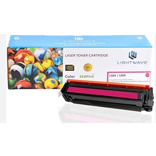 Lightwave Toner LW-H-CE313A -126A/130A Magenta | High-Yield Laser Printer Cartridge | Premium Color Printing | HP Compatible Replacement