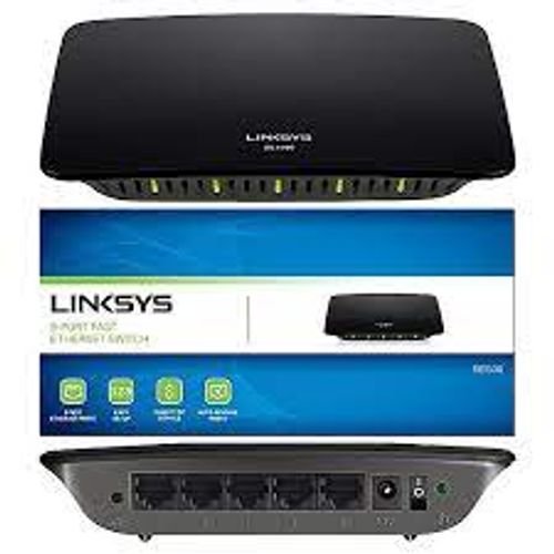 Linksys 5-Port Fast Ethernet Switch SE1500 | Unmanaged Desktop Switch | Plug-and-Play | Energy Efficient