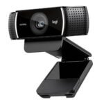 Logitech C922 Pro Stream Webcam | 1080p Streaming | Auto Light Correction | Dual-Mic Stereo Audio | Tripod Included