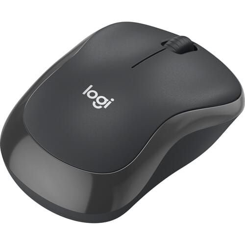 Logitech M240 Silent Wireless Mouse (Graphite) | Ultra-Quiet Clicking | Reliable Wireless Connectivity | Ergonomic Ambidextrous Design