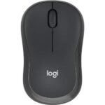 Logitech M240 Silent Wireless Mouse (Graphite) | Ultra-Quiet Clicking | Reliable Wireless Connectivity | Ergonomic Ambidextrous Design - Image 2
