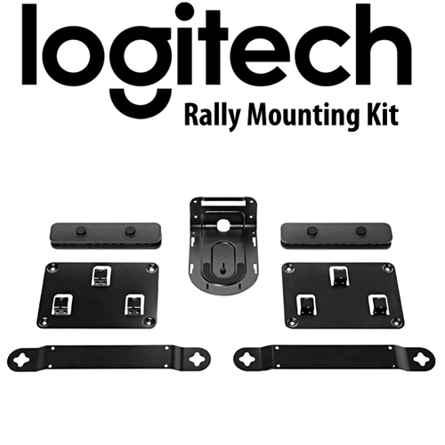 Logitech Rally Mounting Kit WW | Secure Video Conferencing Equipment Installation | All-in-One Mounts for Logitech Rally Cameras & Speakers