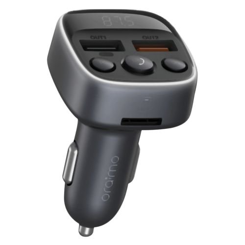 Oraimo Boulevard Modulator- OCC-32D 18W Car Charger | Fast Charging | Dual USB Output | Compact & Durable | Smart Protection