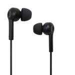 Oraimo Earphones OEP-E10 Black | Deep Bass Sound | Tangle-Free Cable | Universal Compatibility