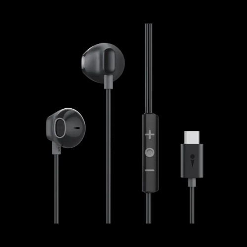Oraimo Halo Airy Type-C Half In-ear Wired Headphones OEP-650 | Type-C HiFi Audio | Clear Voice Calls | Ergonomic Fit