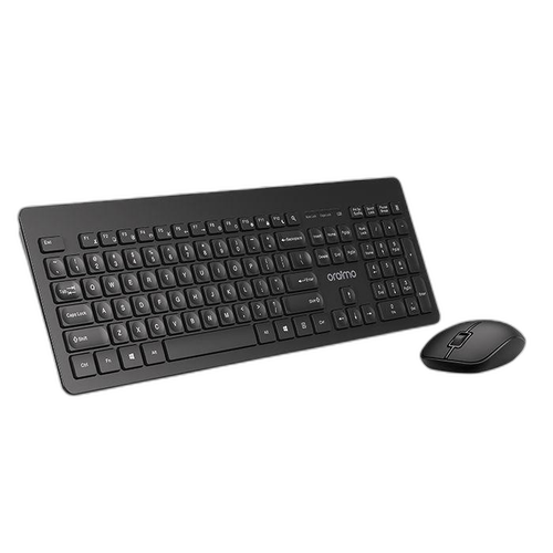 Oraimo Smart Office Wireless Keyboard Mouse Kit OF-KK30 | Silent Keys | Long Battery Life | 2.4GHz Wireless | Ergonomic Design