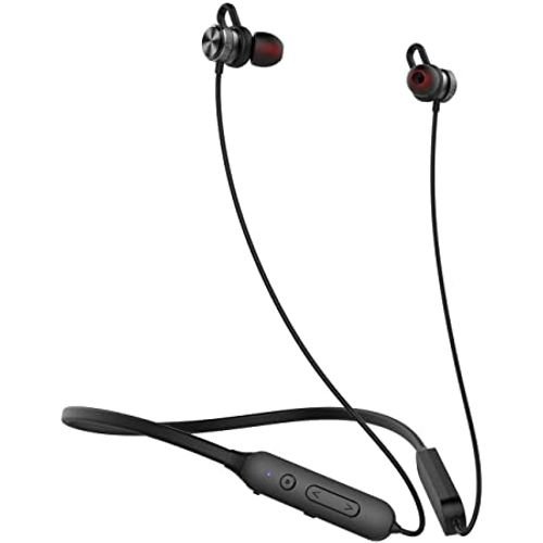Oraimo Wireless Bluetooth Necklace 2 | Extreme Bass Neckband Headphones | Ultra Long-Life Battery | Remote Control & Mic