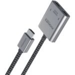 Promate MediaSplit-H2 4K@60Hz HDMI Splitter Cable with Dual HDMI Ports | High-Definition Video Transmission | Plug & Play | Dual Display Extension