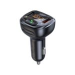 Promate SmarTune-4 FM Transmitter Kit With Handsfree & Quick Charge | Wireless Car FM Transmitter | Dual USB Fast Charging | Bluetooth Handsfree Calling | Audio Streaming | Kenya