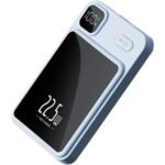 S-TEK Wireless Magnetic Portable Power Bank With Smart LED Display | Fast Charging | 10000mAh Capacity | Magnetic Wireless Charging | Multi-Device - Image 3