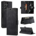 Samsung Galaxy S22 Ultra Retro Flip Leather Cover | Premium Shockproof Protection | Magnetic Closure | Card Slots | Elegant Business Style - Image 2