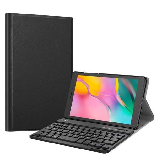 Samsung Galaxy Tab A8 10.5" Smart Keyboard Case With S-Pen Holder | SM-X200/X205 | Magnetic Detachable Keyboard | Multi-Angle Stand | Protective Cover