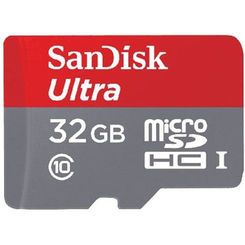 SanDisk Ultra 32GB microSDHC UHS-I Memory Card | Class 10 | Up to 90MB/s | Grey/Black