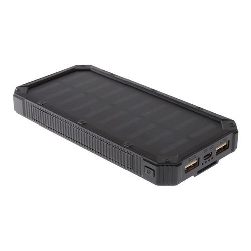 Solar Charger Power Bank, 60000mAh Portable Charger | High-Capacity Outdoor Power | Dual USB & LED Flashlight | Fast Charging