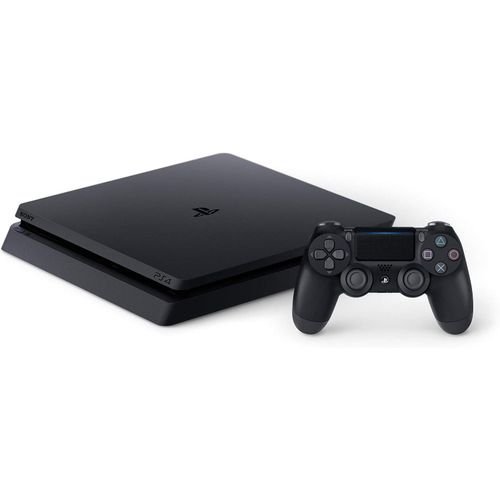 Sony Playstation 4 (PS4) Slim 500GB Gaming Console + 1 DualShock 4 Wireless Controller | Powerful 8th Gen Gameplay | Ultra Slim Design | HDR Ready