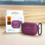 Spigen AirPods Case Rugged Armor | Military-Grade Protection | Carbon Fiber Design | Wireless Charging Compatible