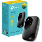 TP-LINK M7200 4G LTE MiFi Portable Wi-Fi Router | 8 Hours Battery Life | Fast 4G LTE Mobile Hotspot | Up to 10 Devices | Black - TL-M7200