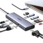 UGREEN 15600 9-in-1 USB C Multifunctional Docking Station | USB-C Multifunction Adapter | 4K HDMI | 100W PD | Ethernet | SD/TF | Multiple USB-A Outputs - Image 2