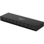 UGREEN 40203 1 In 8 Out HDMI Splitter | Ultra HD 4K | Simultaneous Display | Metal Shell | Plug & Play | Power Adapter Included
