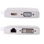 USB 3.0 To HDMI/DVI-I/VGA Adapter Multi-Port Video Display Converter 1080p HD | Universal USB Display Adapter | Plug & Play for Windows Computers