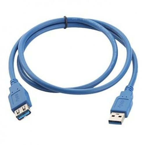 Vcom USB 3.0 Type A Male to Type A Female Extension Cable Blue 3M | SuperSpeed 5Gbps | Durable Shielding | Plug & Play Extension