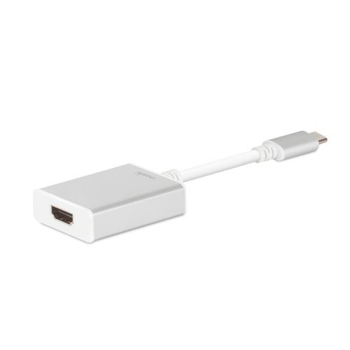 Vcom USB Type-C Male to HDMI Female Adapter Cable | 4K UHD Video | Plug and Play | USB-C to HDMI Converter for Laptops, Tablets, and Smartphones