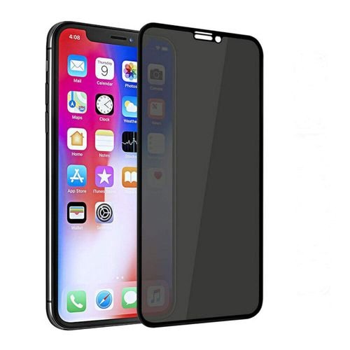 iPhone X/XS Ceramic Privacy Screen Protector | Ultra-Thin 9H Tempered Ceramic | Anti-Spy | Full Coverage | Case Friendly